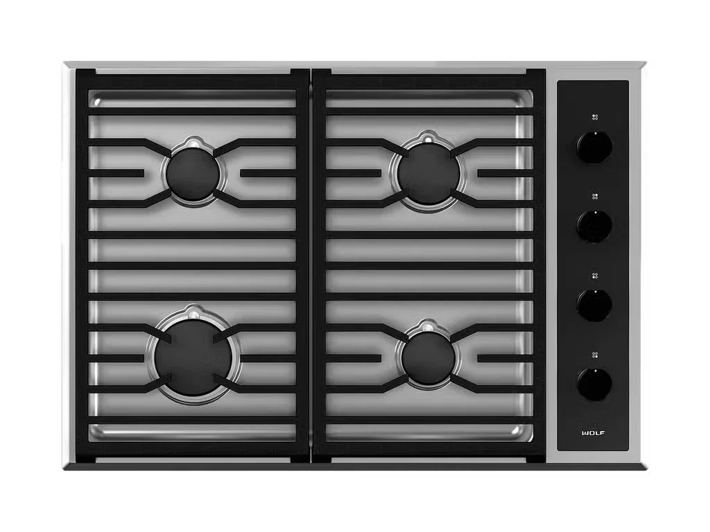 Transitional Gas Cooktop