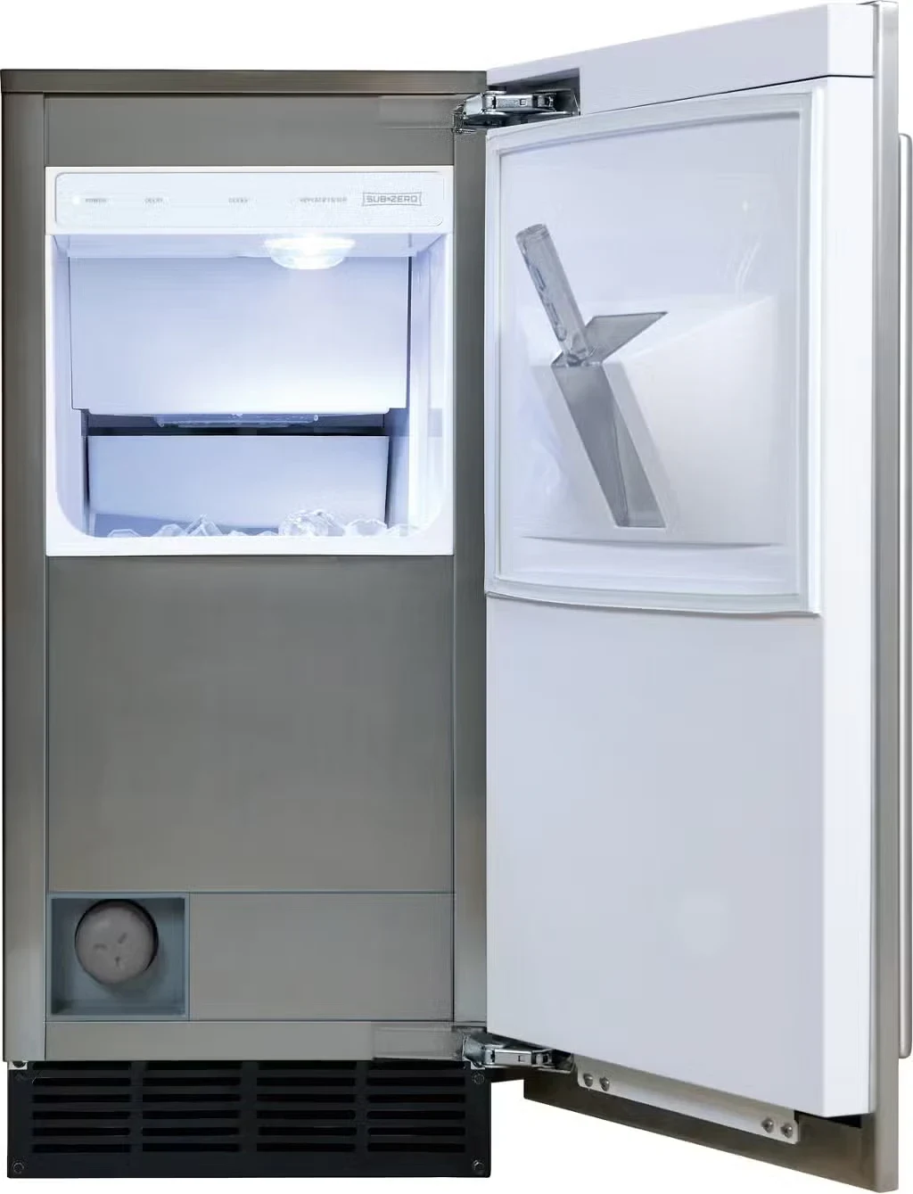 15" Ice Maker with Pump - Panel Ready (Limited Availability) detail