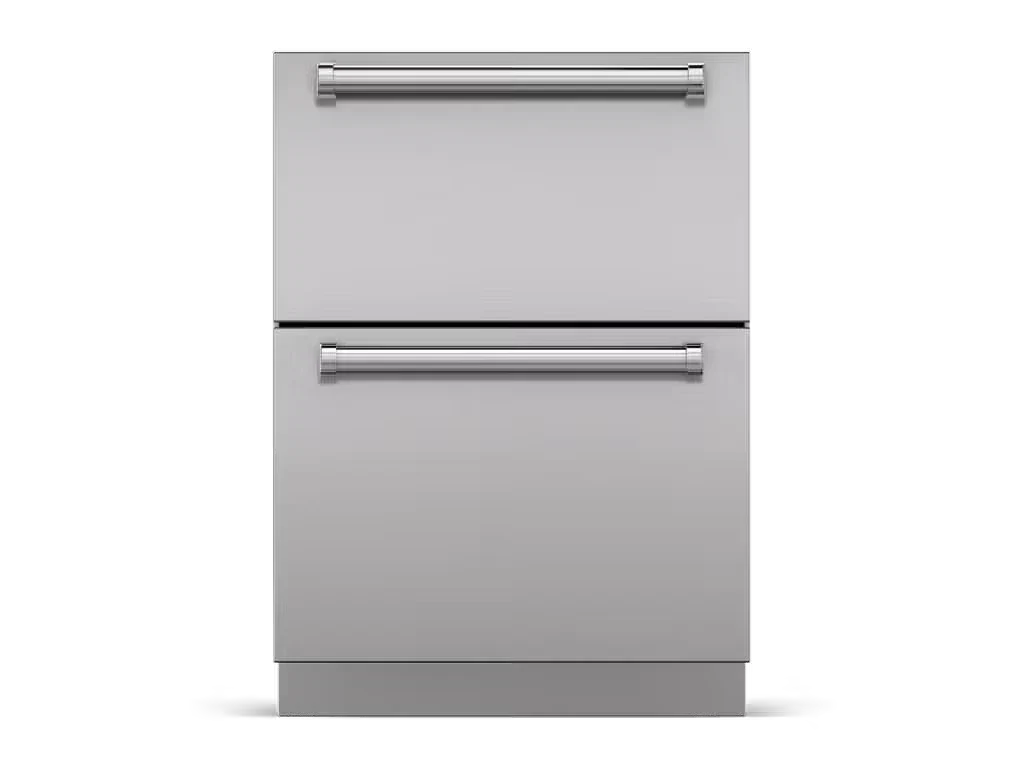 24" Designer Outdoor Refrigerator Drawers - Panel Ready