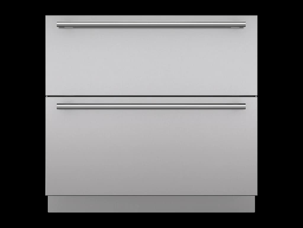 36" Designer Refrigerator/Freezer Drawers with Ice Maker - Panel Ready