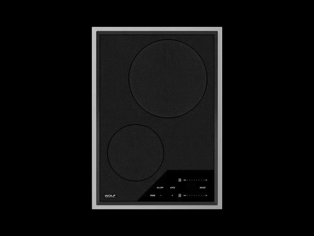 Transitional Framed Induction Cooktop