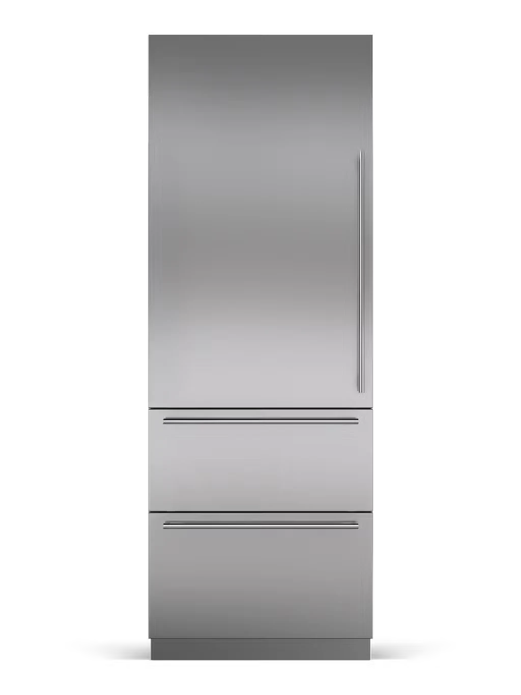 Designer Over-and-Under Refrigerator