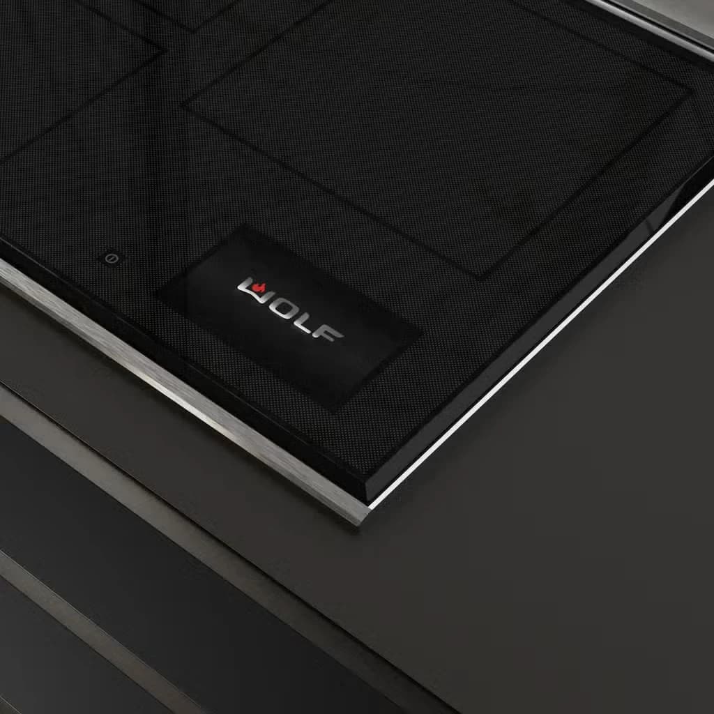 Transitional Induction Cooktop detail