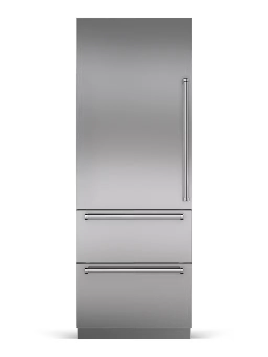 Designer Over-and-Under Refrigerator/Freezer
