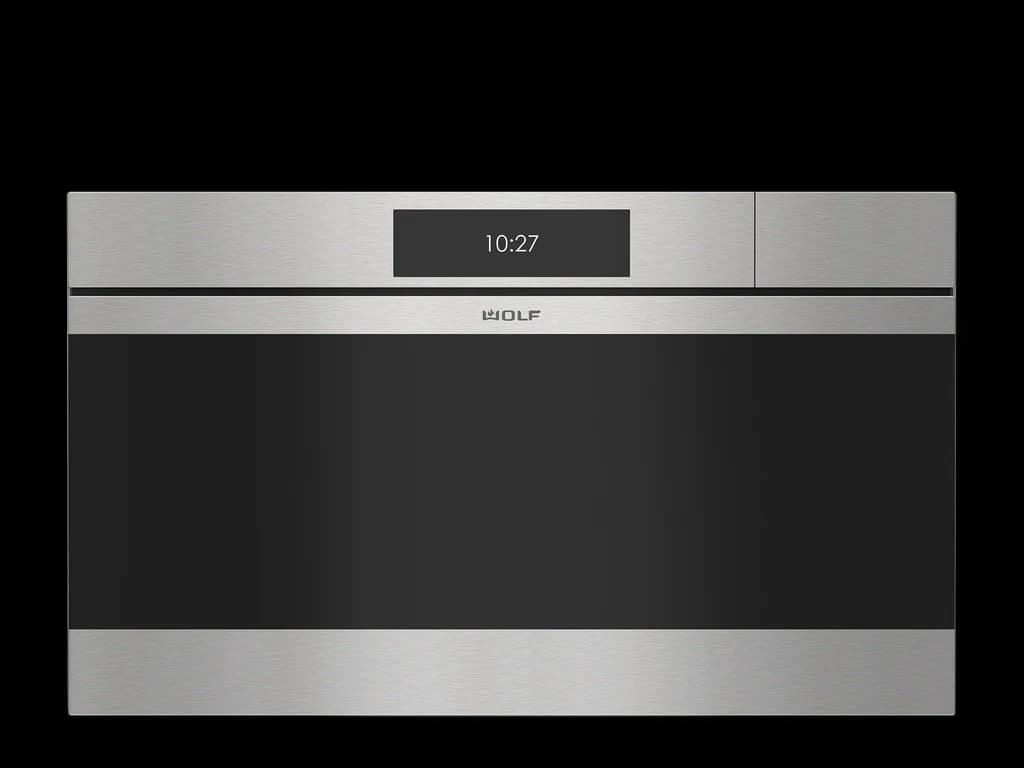 30" M Series Contemporary Stainless Steel Handleless Convection Steam Oven