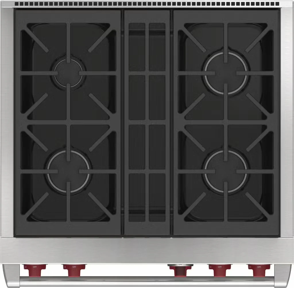 Dual Fuel Range detail