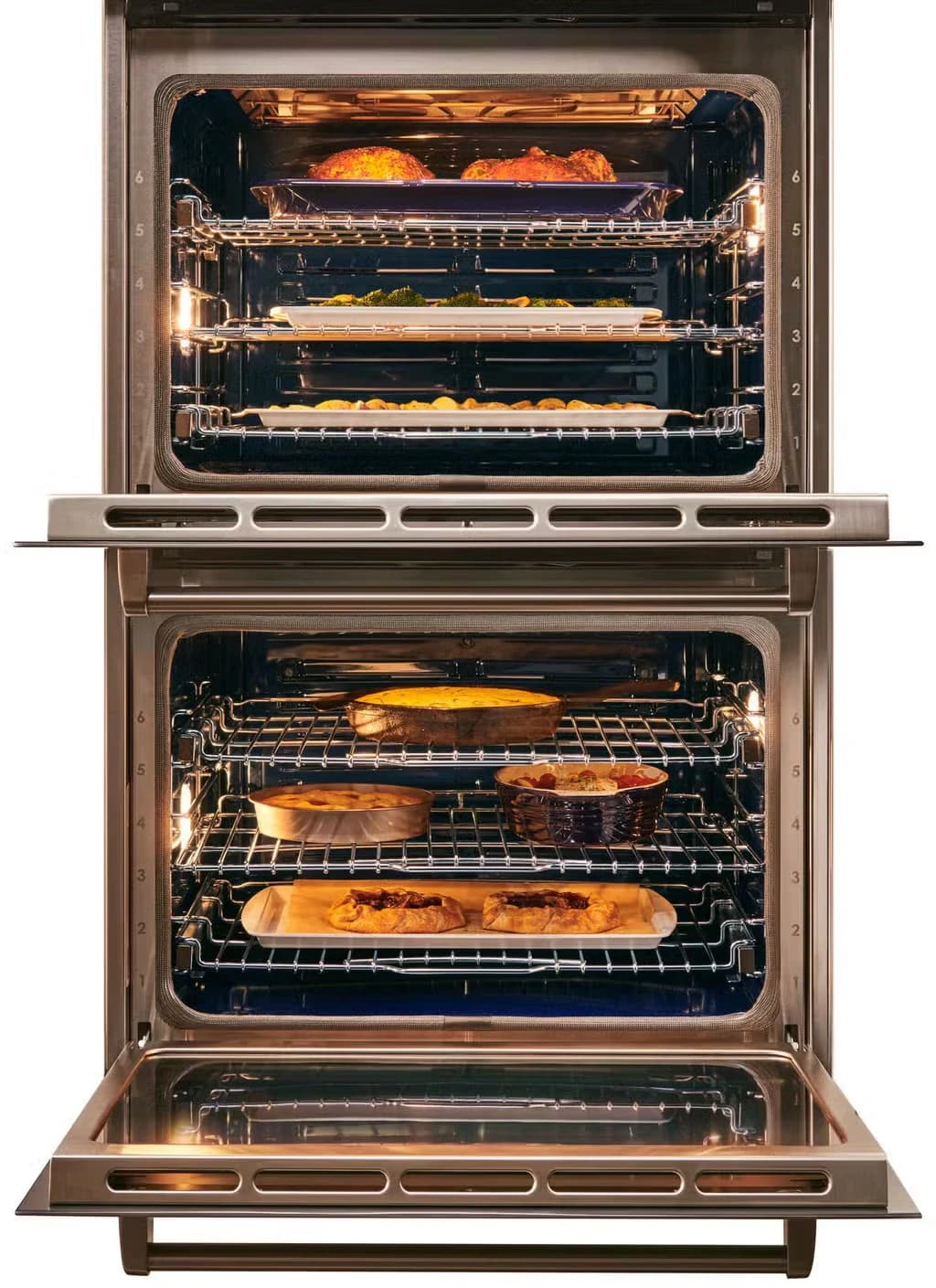 30" M Series Transitional Built-In Double Oven feature detail